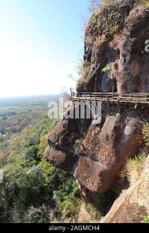 Temples of Isaan. A selection of images from several provinces in the north-east of Thailand. Stock Photo