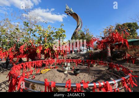 Temples of Isaan. A selection of images from several provinces in the north-east of Thailand. Stock Photo