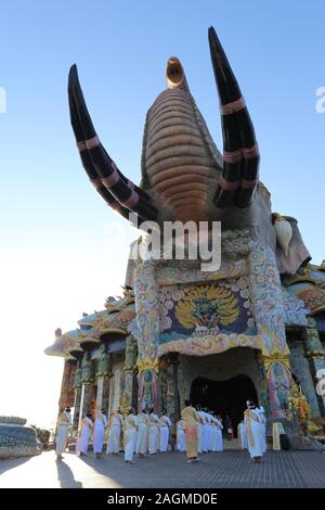 Temples of Isaan. A selection of images from several provinces in the north-east of Thailand. Stock Photo