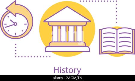 History Learn Educational Lesson Vector Seamless Pattern Stock Vector ...