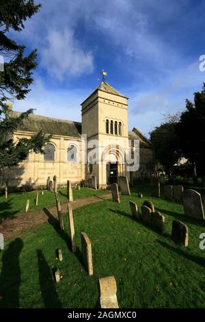 St Peters church, Tickencote village, Rutland County, England, UK Stock Photo