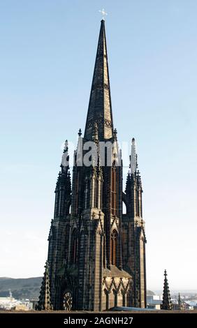 Cathedral Church of Saint Mary the Virgin is a cathedral of the Scottish Episcopal Church in Edinburgh, Scotland Stock Photo