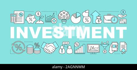Investment Word Concepts Banner Banking Business Financial
