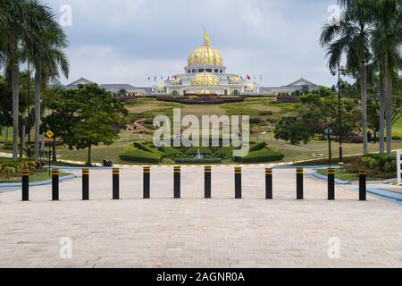 Kuala Lumpur, Malaysia - July 21, 2018;  Istana Negara the Palace of the Sultan of Malaysia Stock Photo