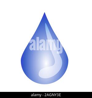 Water Drop. Vector illustration Eps 10 Stock Vector