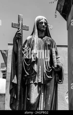 Recoleta Cemetery, Buenos Aires, Argentina Stock Photo