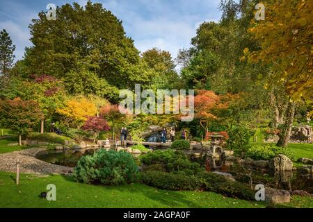 Kyoto Garden, Holland Park, London, UK Stock Photo