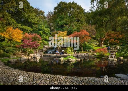 Kyoto Garden, Holland Park, London, UK Stock Photo