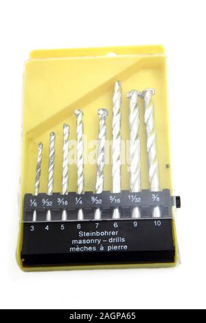 Steinbohrer Masonry Drills Stock Photo
