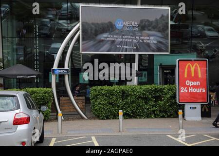 Beaconsfield Service Station on M40 Buckinghamshire England Stock Photo