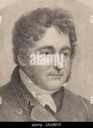 Portrait of the Composer Johann Bernhard Logier (1777-1846). Museum: PRIVATE COLLECTION. Author: FRIEDRICH AUGUST FRICKE. Stock Photo