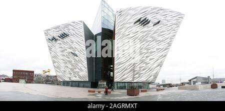 The Titanic Visitor Centre, in Belfast, Northern Ireland.