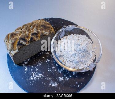 Made from gluten-free flour and bread, ideal if you have irritable bowel syndrome Stock Photo