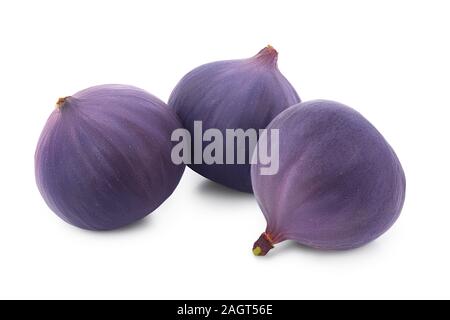 Fresh fig fruit isolated on white background, Stock Photo