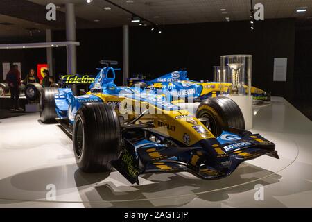 f1,fernando alonso,cars,museum,world champion,asturias,museum and circuit,sport,ferrari,mclaren,Fernando,Spain,alonso,beginnings,cars F1,circuit,diver Stock Photo