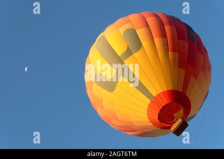 Ballooning with Hot Air Expeditions, Phoenix, Arizona Stock Photo