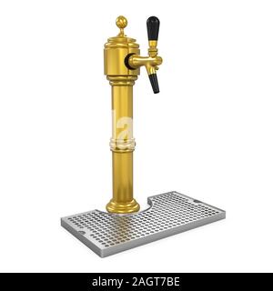 Beer Tap Isolated Stock Photo