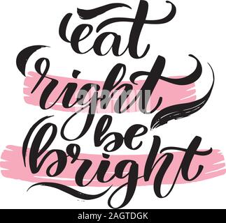 Vector calligraphy illustration isolated on white background. Stock Vector