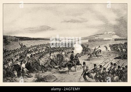 The battle of Inkerman was a battle of the Crimean war that was fought on November 5, 1854 and that ended with the victory of the British and French a Stock Photo