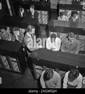 Metropolitan Vocational High School, New York, N.Y., ca. July 1947 Stock Photo