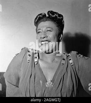 Portrait of Ella Fitzgerald, New York, N.Y., ca. Nov. 1946 Stock Photo