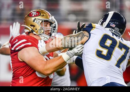 Los Angeles Rams' Morgan Fox (left) and Arizona Cardinals' D.J. Humphries  during the International Series NFL match at Twickenham, London Stock Photo  - Alamy