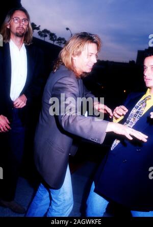 Westwood, California, USA 12th April 1995 Actor Kato Kaelin and actor/comedian Pauly Shore attend TriStar Pictures' 'Jury Duty' Premiere on April 12, 1995 at Avco Center Cinemas in Westwood, California, USA. Photo by Barry King/Alamy Stock Photo Stock Photo