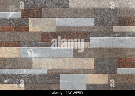 Matal vintage bricks wall background texture Stock Photo
