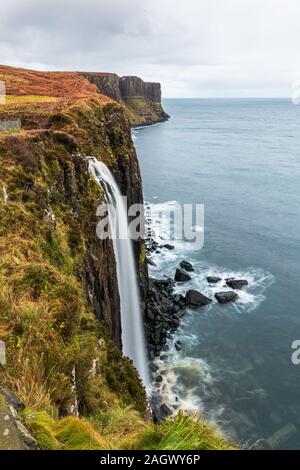 Kilt Rock And Mealt Falls Viewpoint, Highland, Gb, United Kingdom 