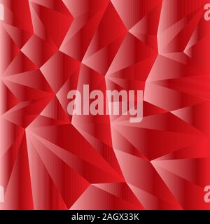 abstract geometric rumpled triangular low poly style vector illustration graphic background Stock Vector
