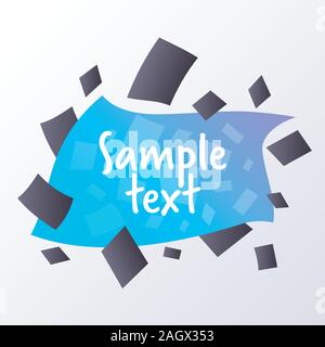 abstract template gradient geometric forms seamless pattern modern graphic element copy space vector illustration Stock Vector