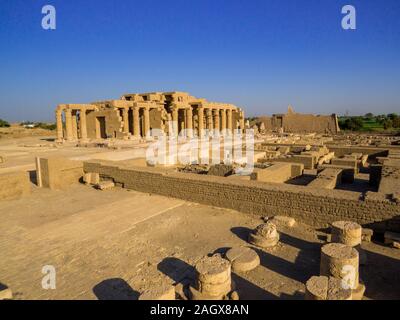 Ramesseum Temple, Luxor, Egypt Stock Photo