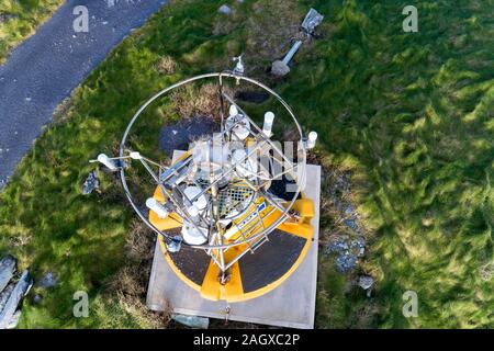 Valentia Island Lighthouse, Cromwell Point, Valentia Island, County Kerry, Ireland Stock Photo