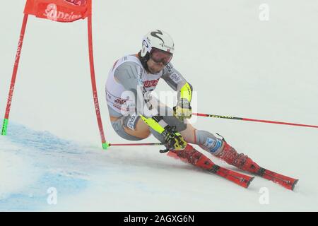 Alta Badia, Italy. 22nd Dec, 2019. Giant Slalom Men, Ski in Alta Badia, Italy, December 22 2019 Credit: Independent Photo Agency/Alamy Live News Stock Photo