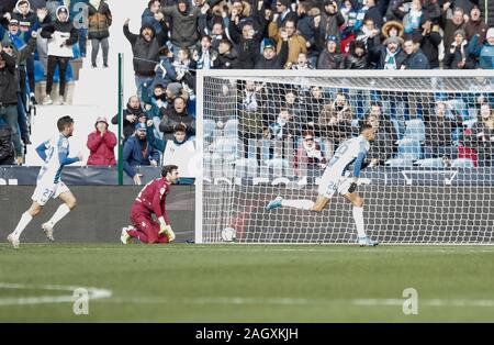 Madrid, Spain. 22nd Dec, 2019. Estadio Municipal de Butarque, Madrid, Spain. 22nd Dec, 2019. Credit: Action Plus Sports Images/Alamy Live News Stock Photo