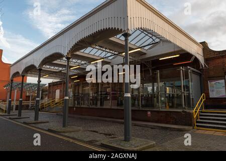 Southend Central Station. Southend on Sea, Essex, UK Stock Photo