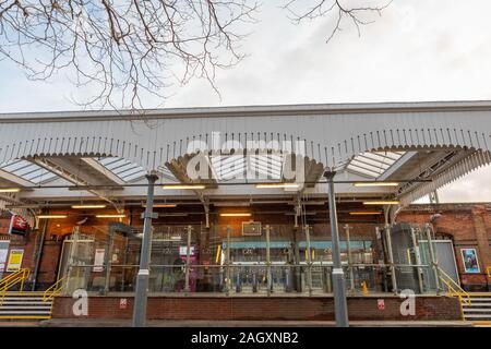 Southend Central Station. Southend on Sea, Essex, UK Stock Photo