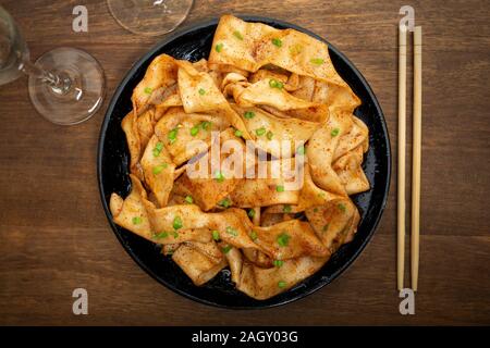 Biangbiang noodles cuisine of China's Shaanxi Province Stock Photo