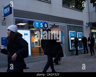 TSB bank branch City of Londoin Stock Photo