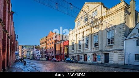 Bristol Old Vic Theatre in King Street, Bristol, Avon, UK on 21 December 2019 Stock Photo