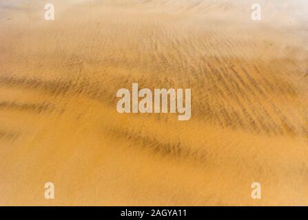Sand texture, Galapagos Island, Isla Isabela Stock Photo