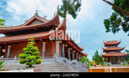 Thuyen vien truc Lam in Can Tho Stock Photo