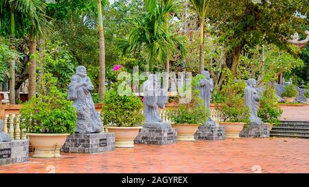 Thuyen vien truc Lam in Can Tho Stock Photo