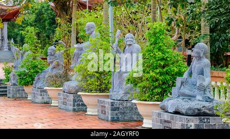 Thuyen vien truc Lam in Can Tho Stock Photo