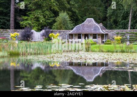 Pitlochry Scotland  - September 12 2019: McGregor's Folly inside of Hercules Garden at Blair Castle in the Scottish Highlands, Perthshire UK September Stock Photo
