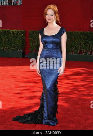 Christina Hendricks- 61st Primetime EMMY Awards at the Nokia Theatre In