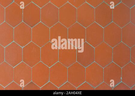 seamless geometric pattern of honeycombs Stock Photo