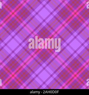 Tartan Pattern in Red and Black. Texture for plaid, tablecloths, clothes, shirts, dresses, paper, bedding, blankets, quilts and other textile products Stock Vector