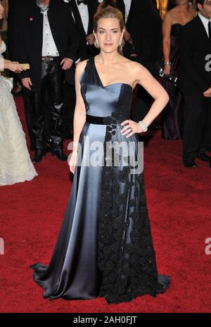 Kate Winslet- 81th Oscars Awards at the Kodak Theatre In Los Angeles.WinsletKate 001038 Red Carpet Event, Vertical, USA, Film Industry, Celebrities, Stock Photo