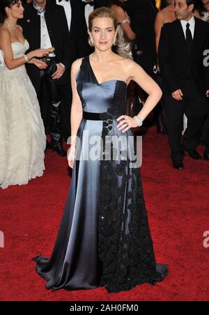 Kate Winslet- 81th Oscars Awards at the Kodak Theatre In Los Angeles.WinsletKate 001039 Red Carpet Event, Vertical, USA, Film Industry, Celebrities, Stock Photo